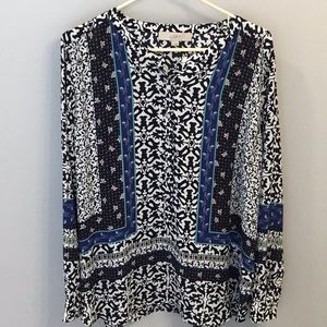 Loft dress blouse